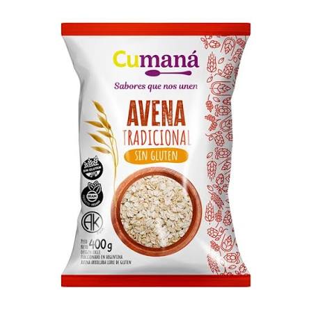 Avena Tradicional Sin Gluten 400g