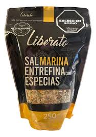 Sal Marina Entrefina con Especias 250g