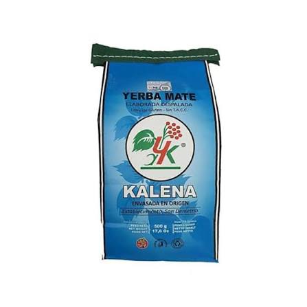 Yerba Mate Orgánica Kalena Despalada 500g